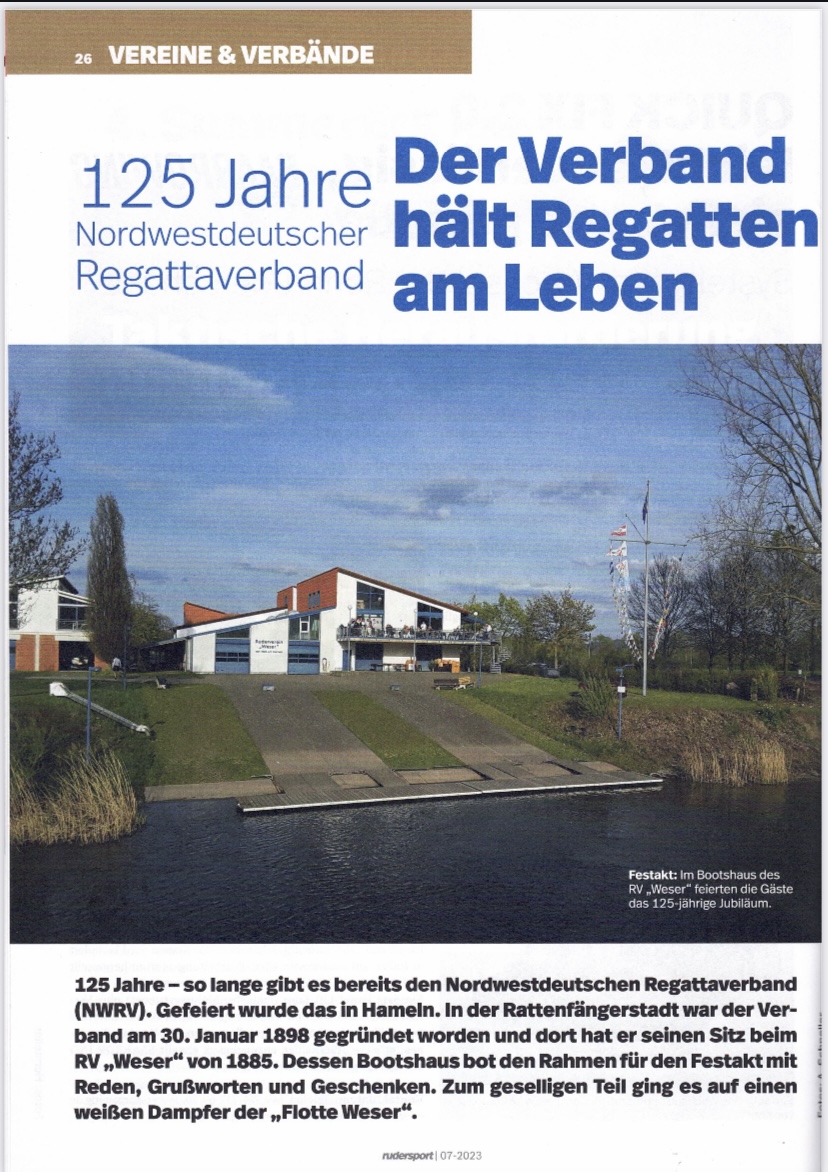 125 Jahre Nordwestdeutscher Regatta-Verband