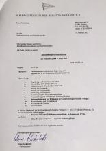 aktualisierte Einladung zur Jahreshauptversammlung am 4. März 2023 in Hildesheim 