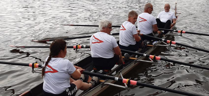 Anlegen nach einem stolzen 2. Platz